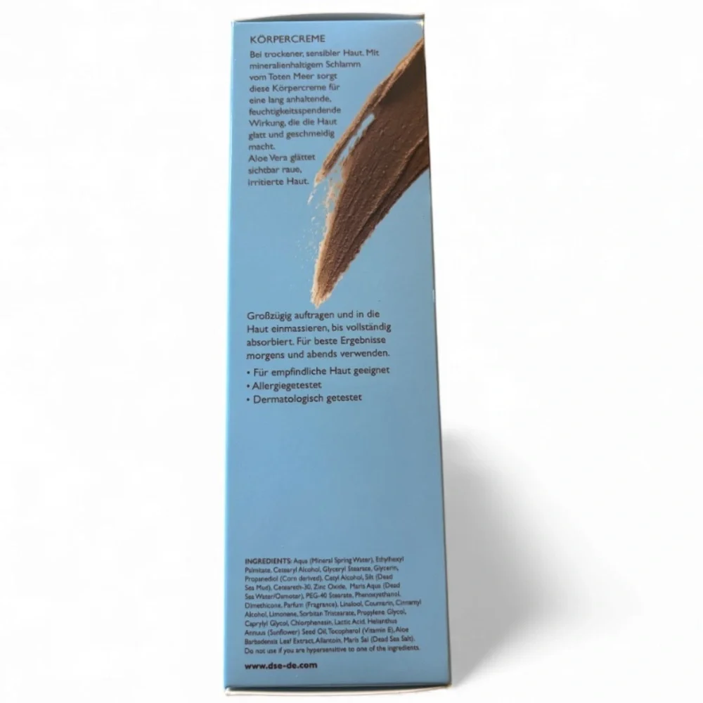Dead Sea Essentials Body Cream NIB